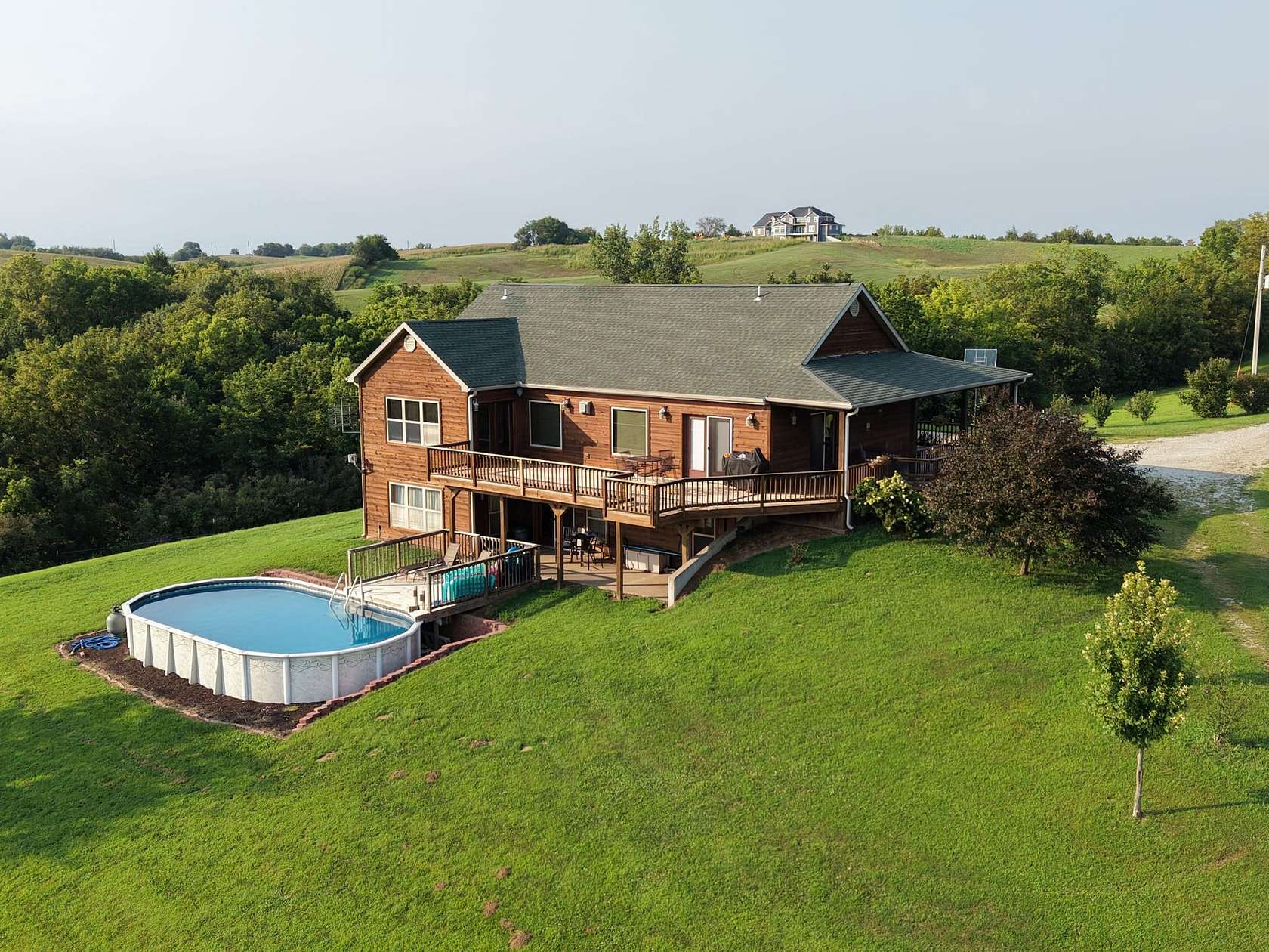 7.53 Acres of Land with Home for Sale in Wathena, Kansas