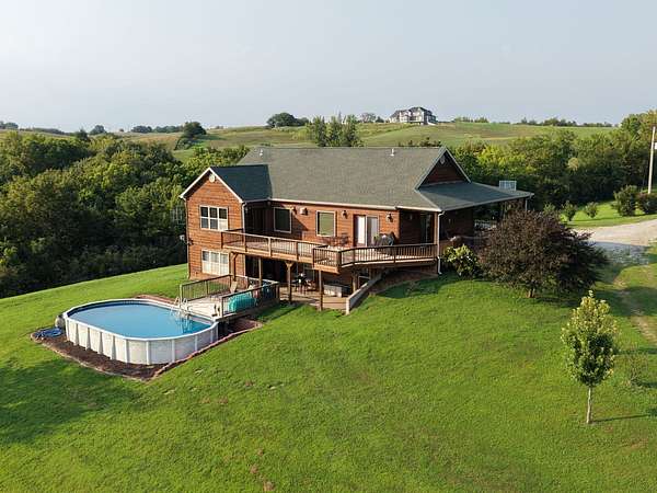 7.53 Acres of Land with Home for Sale in Wathena, Kansas