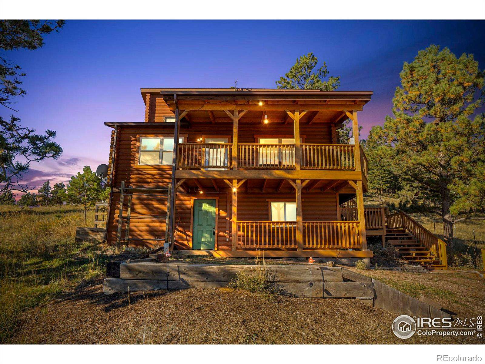 3.57 Acres of Land with Home for Sale in Livermore, Colorado