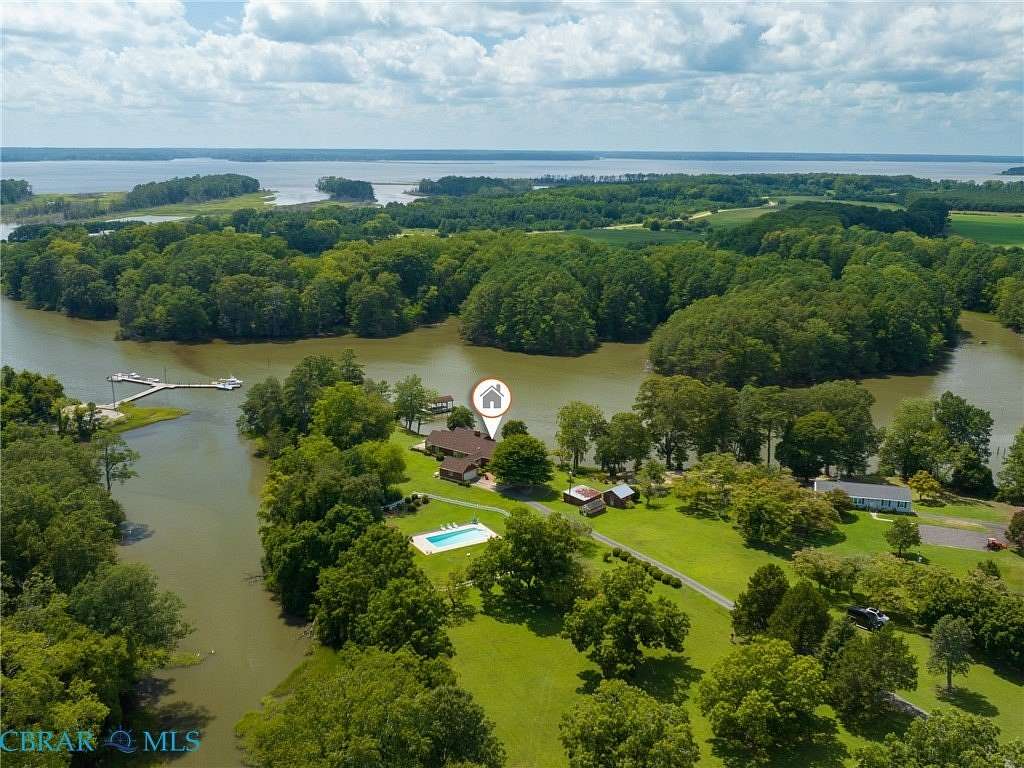11.7 Acres of Land with Home for Sale in Hayes, Virginia