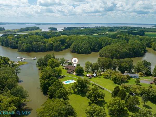 11.7 Acres of Land with Home for Sale in Hayes, Virginia