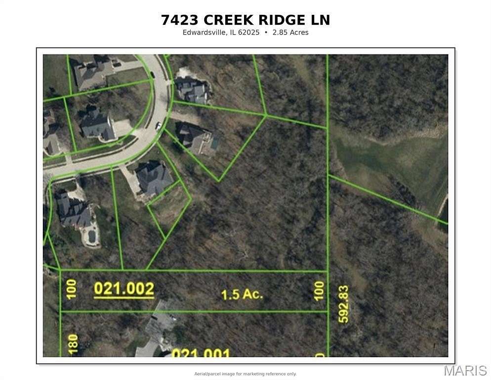 2.85 Acres of Residential Land for Sale in Edwardsville, Illinois