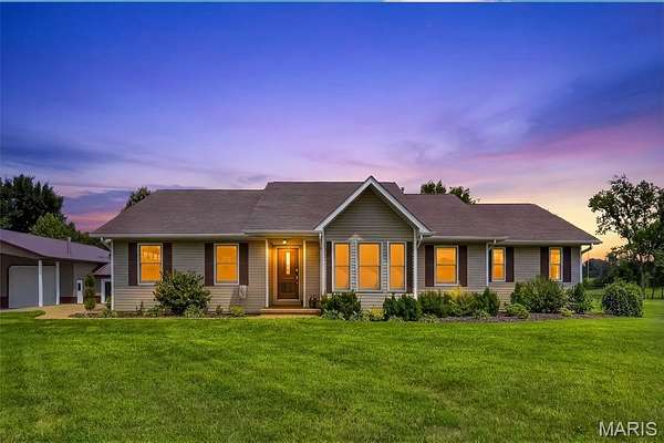 6.89 Acres of Land with Home for Sale in Foristell, Missouri