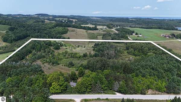 31.8 Acres of Land with Home for Sale in Northport, Michigan