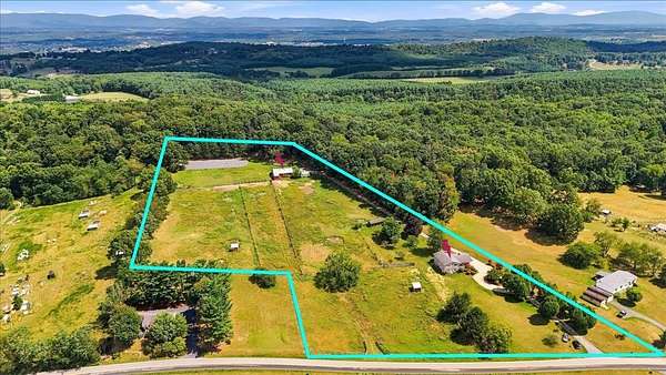 8.6 Acres of Land with Home for Sale in Staunton, Virginia