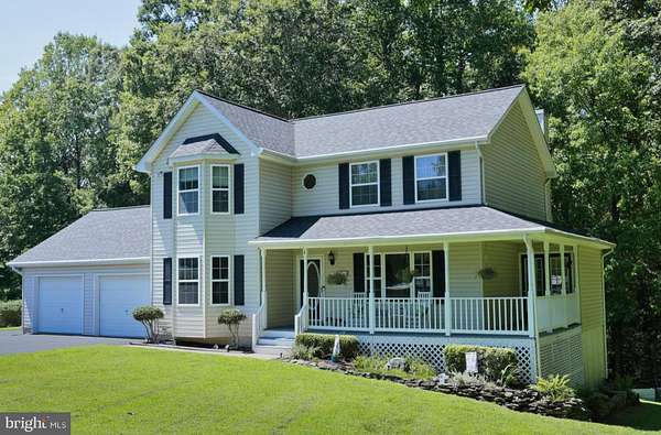 1.53 Acres of Land with Home for Sale in Prince Frederick, Maryland