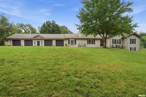 33.7 Acres of Recreational Land with Home for Sale in Mapleton, Illinois