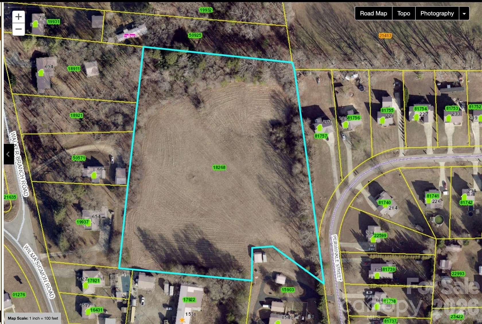 5.53 Acres of Residential Land for Sale in Lincolnton, North Carolina