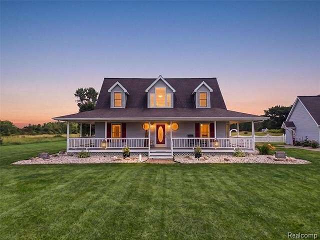 10.8 Acres of Land with Home for Sale in Argentine Township, Michigan