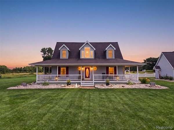 10.8 Acres of Land with Home for Sale in Argentine Township, Michigan