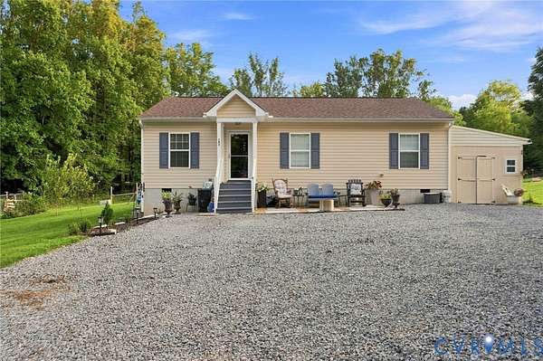 5 Acres of Land with Home for Sale in Bumpass, Virginia