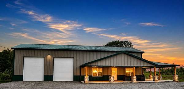 166 Acres of Recreational Land with Home for Sale in Wilkesville, Ohio