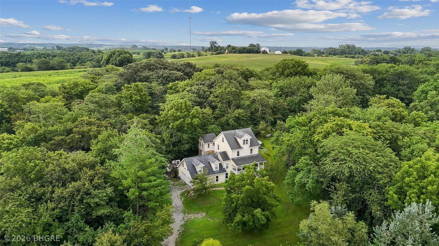 3.23 Acres of Land with Home for Sale in Indianola, Iowa