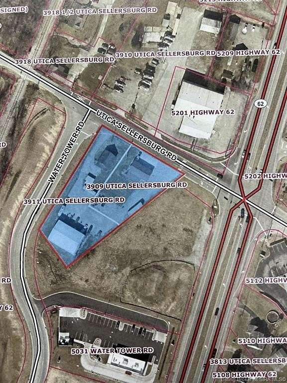 1.2 Acres of Commercial Land for Sale in Jeffersonville, Indiana