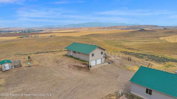 40 Acres of Agricultural Land with Home for Sale in Craig, Colorado