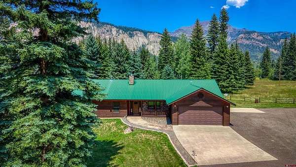 33.3 Acres of Recreational Land with Home for Sale in Pagosa Springs, Colorado