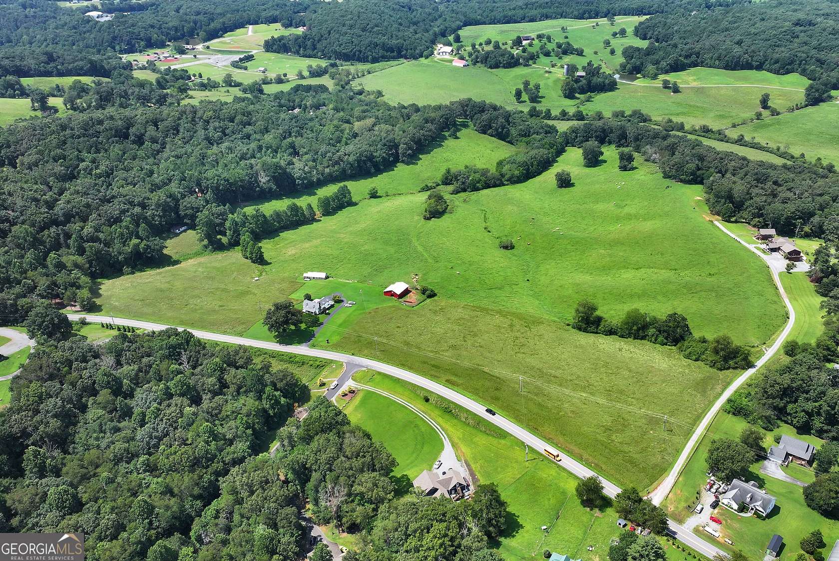 73.4 Acres of Land with Home for Sale in Blue Ridge, Georgia