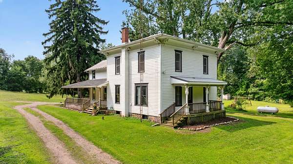 5.84 Acres of Land with Home for Sale in Albion, Michigan