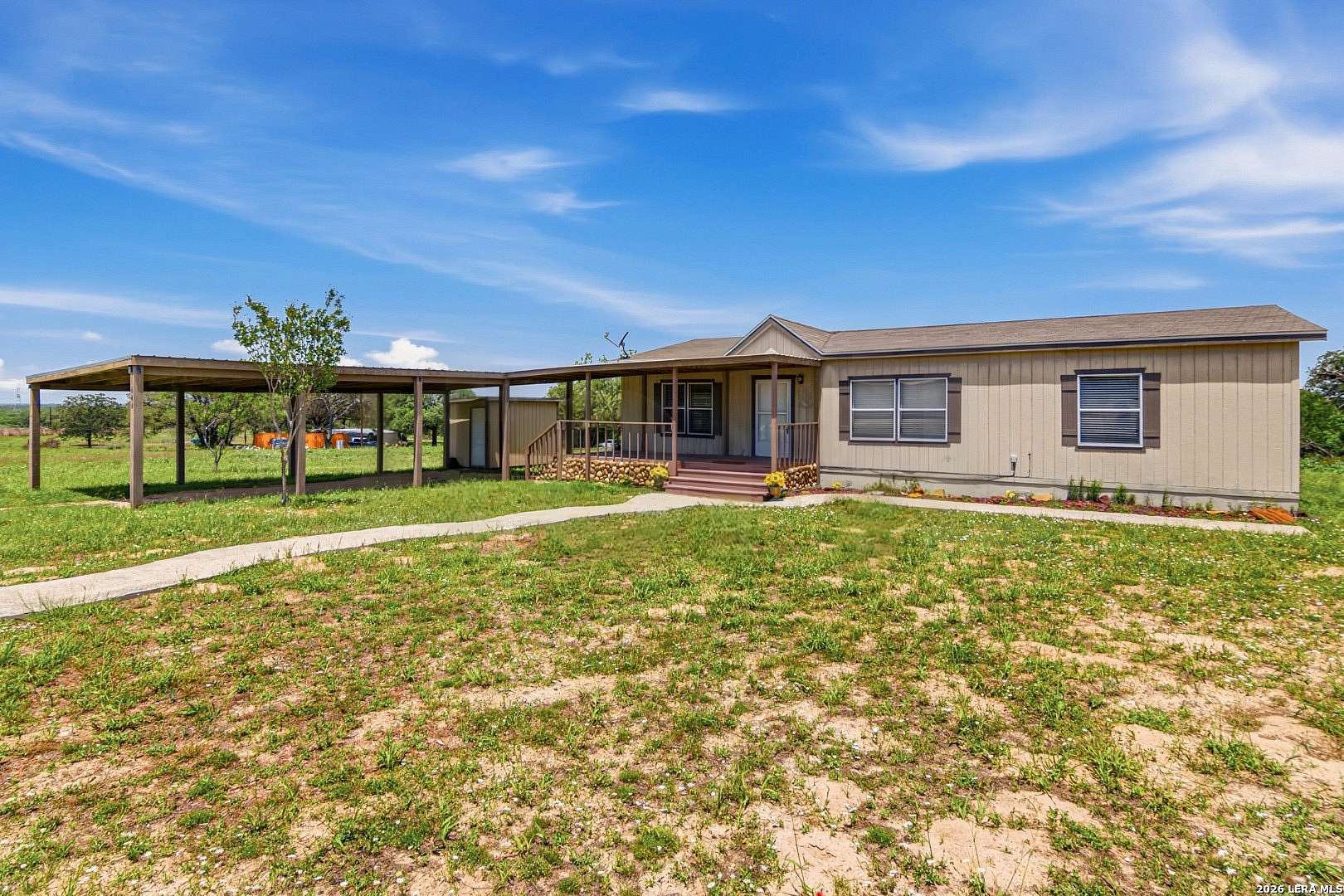 10 Acres of Land with Home for Sale in Seguin, Texas