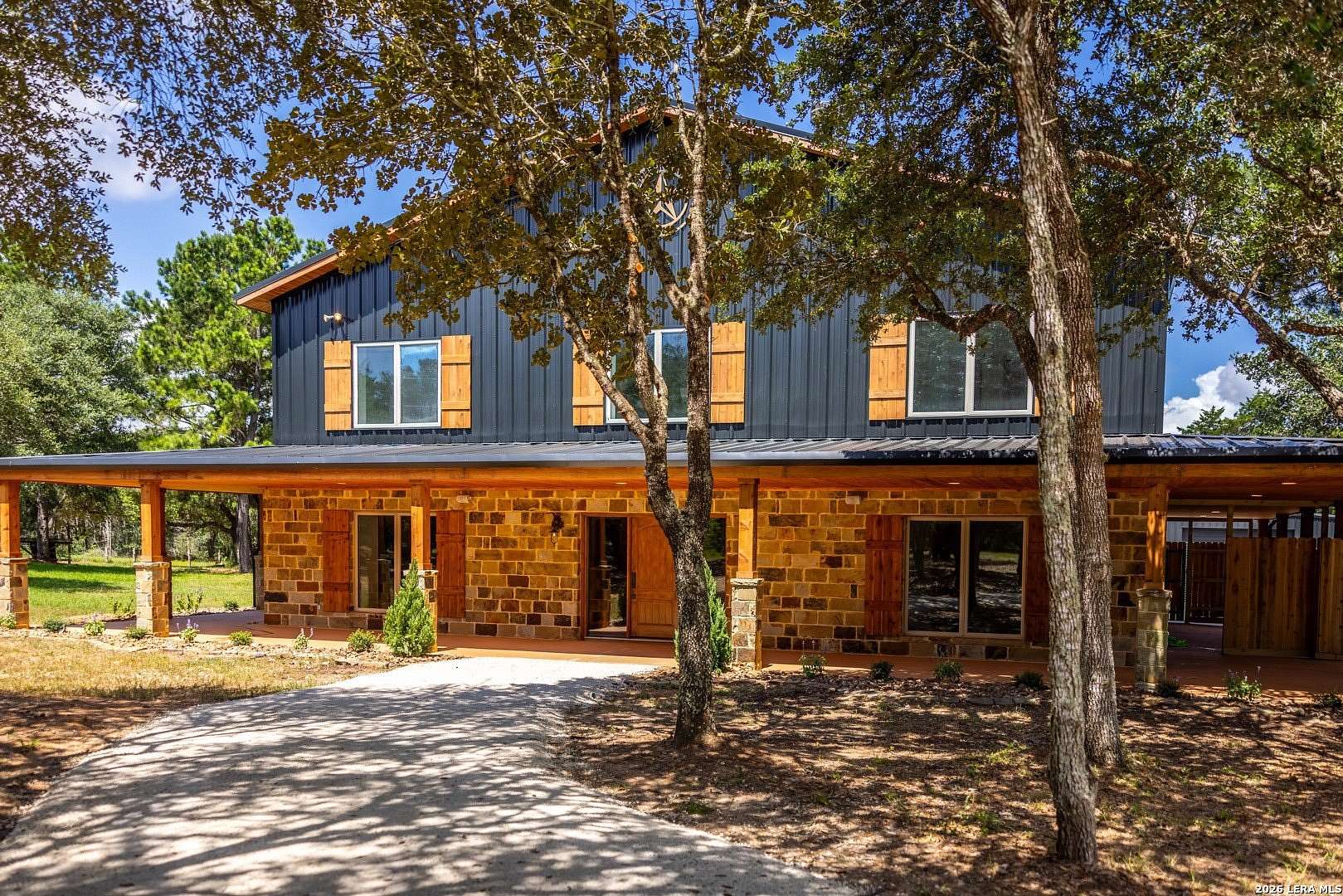 11 Acres of Recreational Land with Home for Sale in Alleyton, Texas