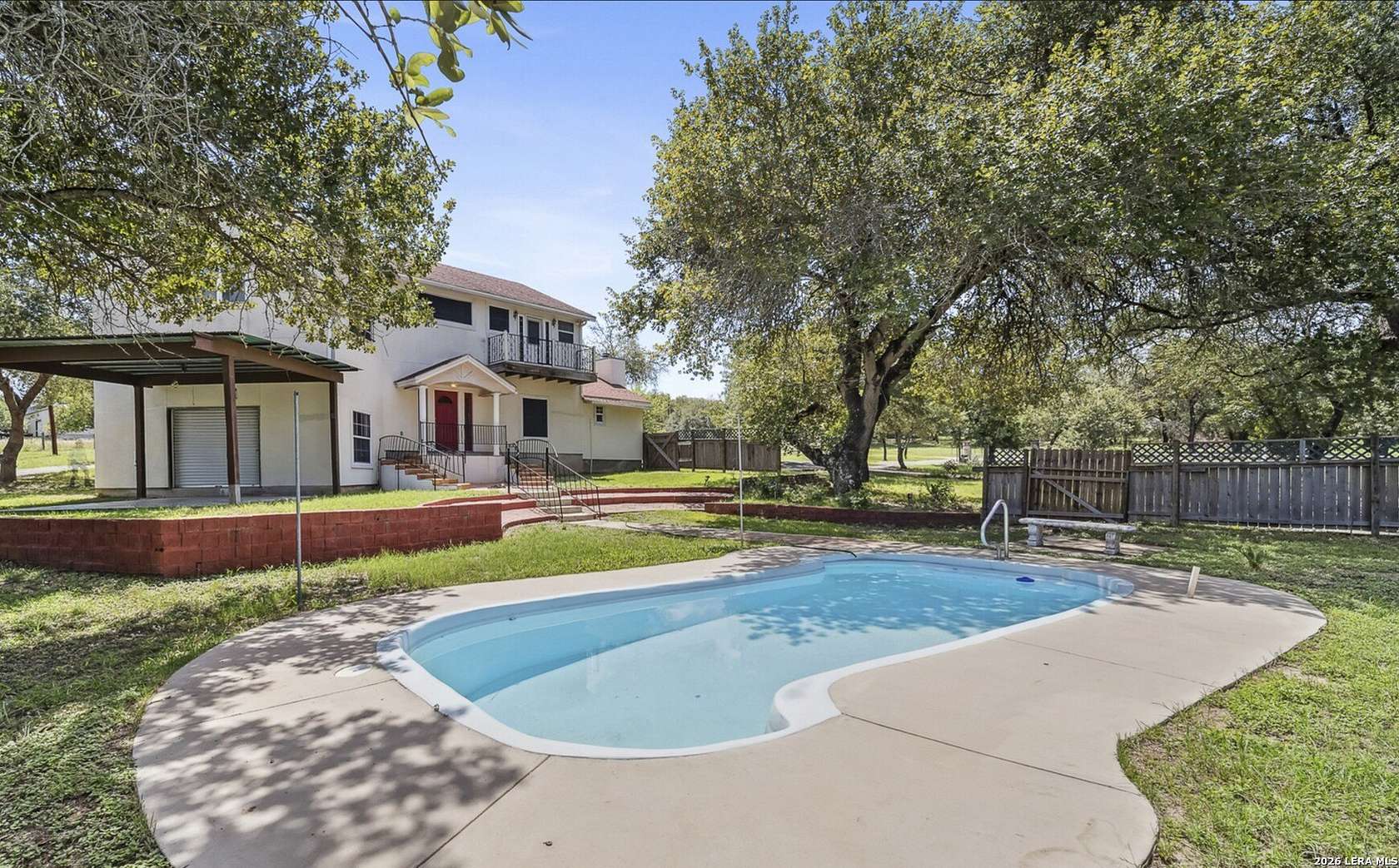 5 Acres of Land with Home for Sale in Adkins, Texas