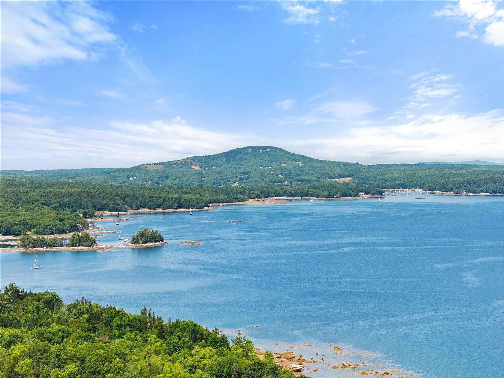 5.7 Acres of Land with Home for Sale in Blue Hill, Maine