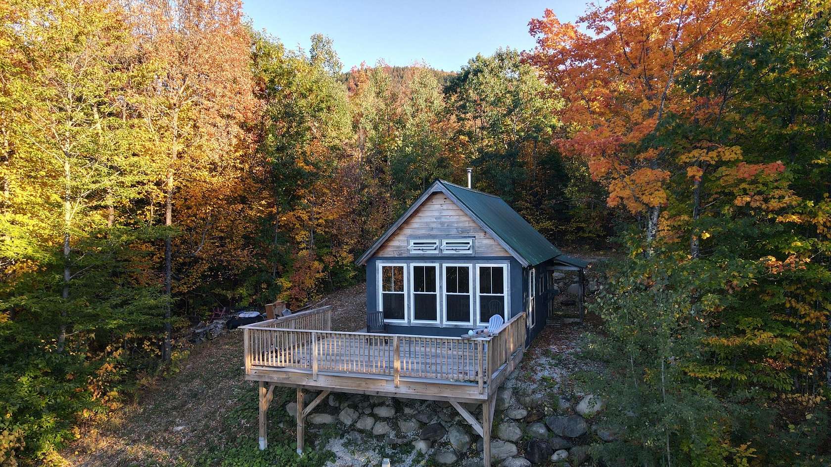 1.5 Acres of Land with Home for Sale in New Vineyard, Maine