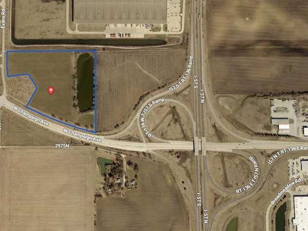 22.4 Acres of Land for Sale in Rantoul, Illinois