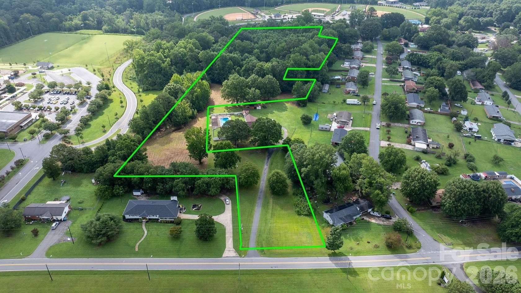 8.8 Acres of Residential Land for Sale in Bessemer City, North Carolina