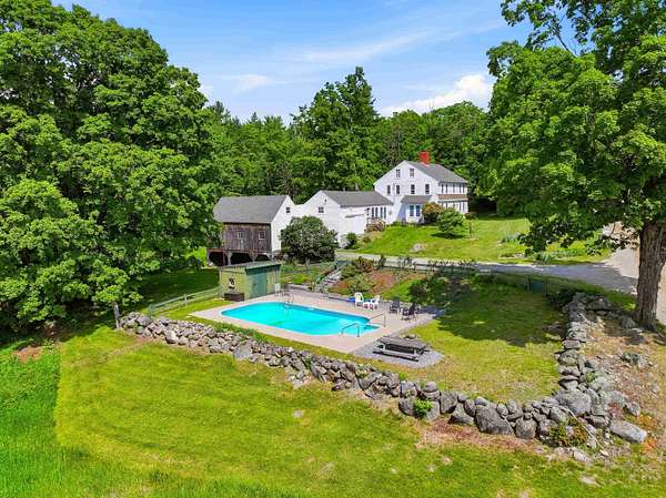 40 Acres of Land with Home for Sale in Henniker, New Hampshire