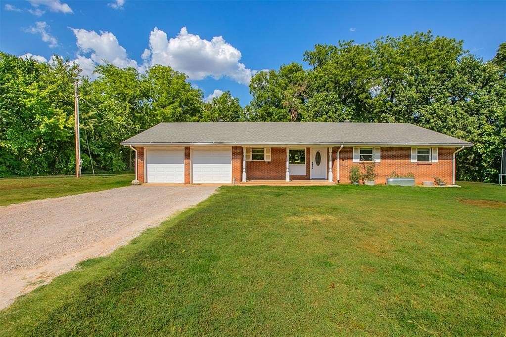 9.4 Acres of Land with Home for Sale in Blanchard, Oklahoma