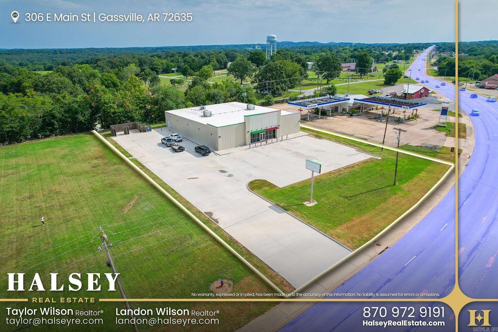 1.57 Acres of Improved Commercial Land for Sale in Gassville, Arkansas