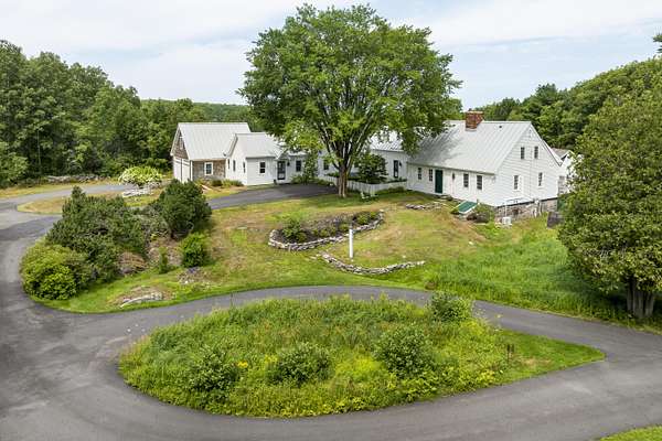 9.3 Acres of Land with Home for Sale in Boothbay, Maine
