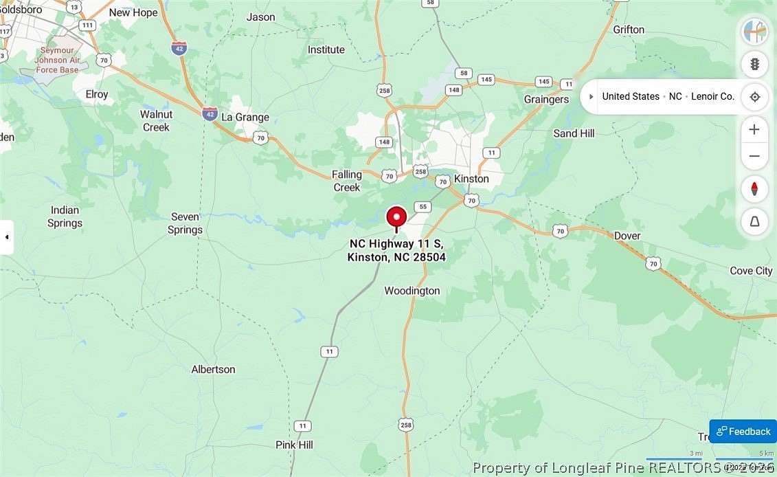 0.28 Acres of Residential Land for Sale in Kinston, North Carolina