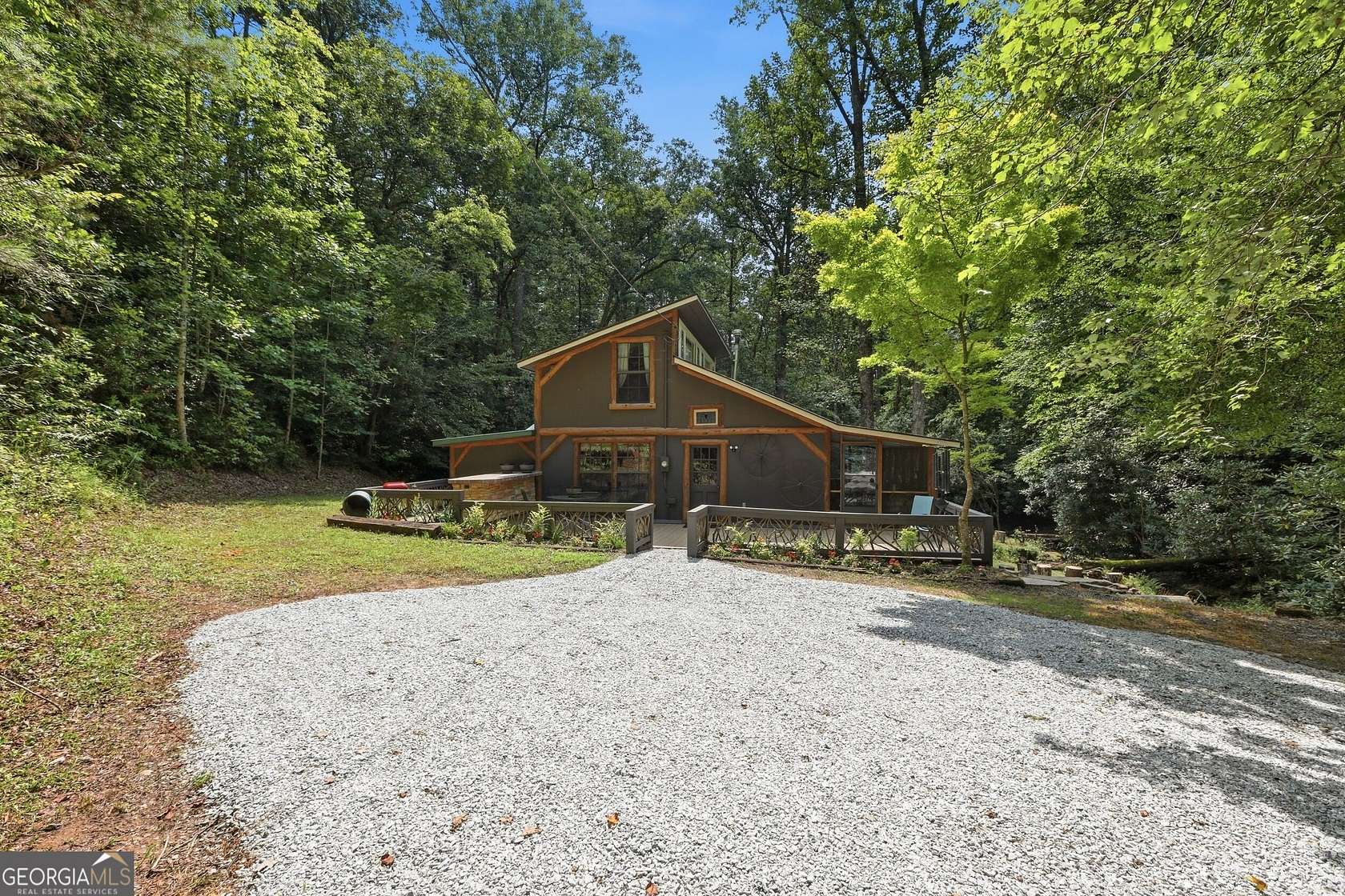 2 Acres of Land with Home for Sale in Lakemont, Georgia