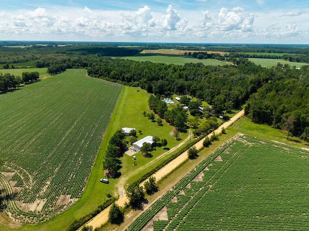 10.9 Acres of Land with Home for Sale in Barney, Georgia