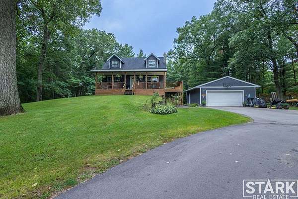 1.7 Acres of Land with Home for Sale in Twin Lake, Michigan