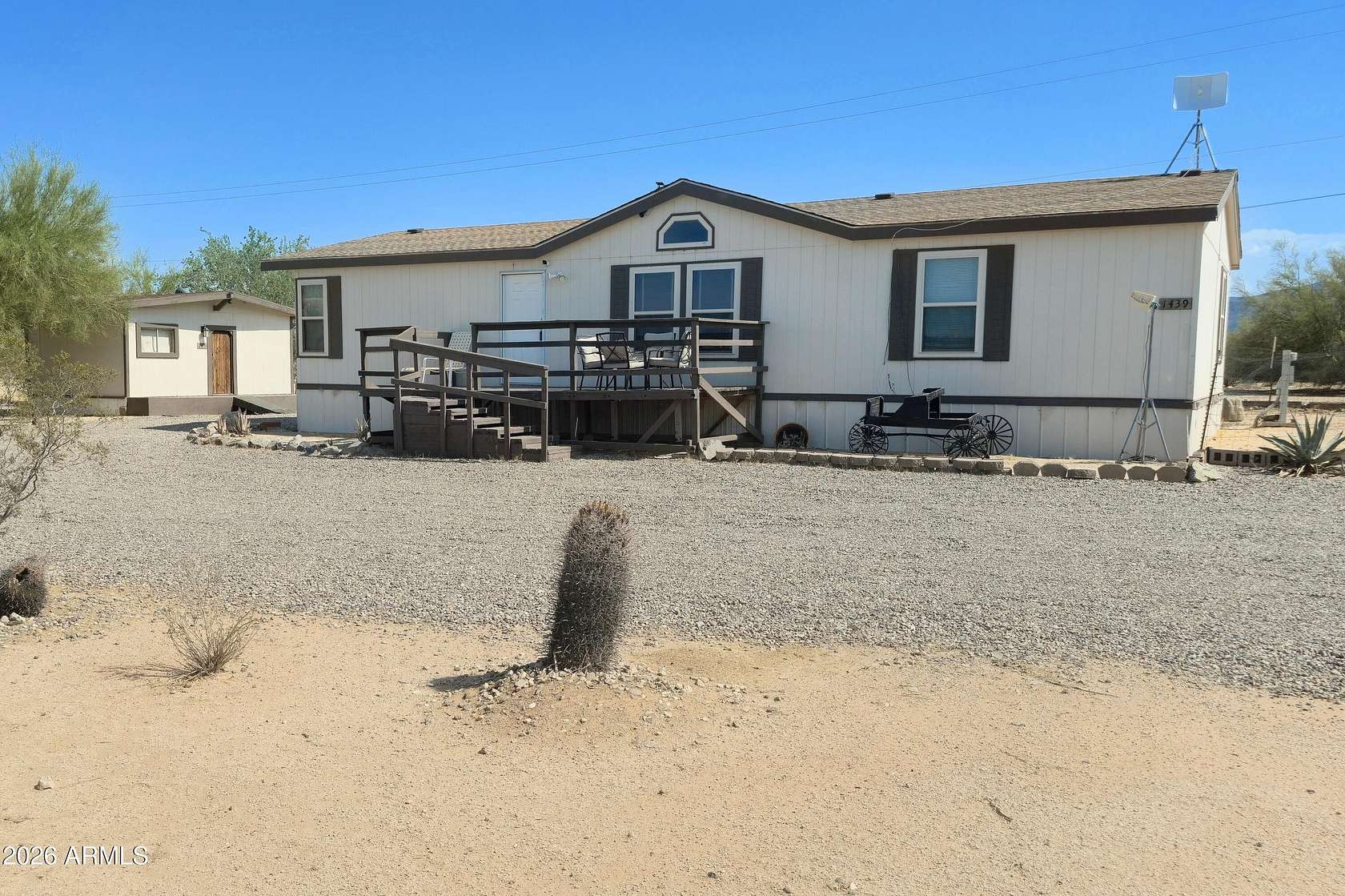 2.5 Acres of Land with Home for Sale in Maricopa, Arizona