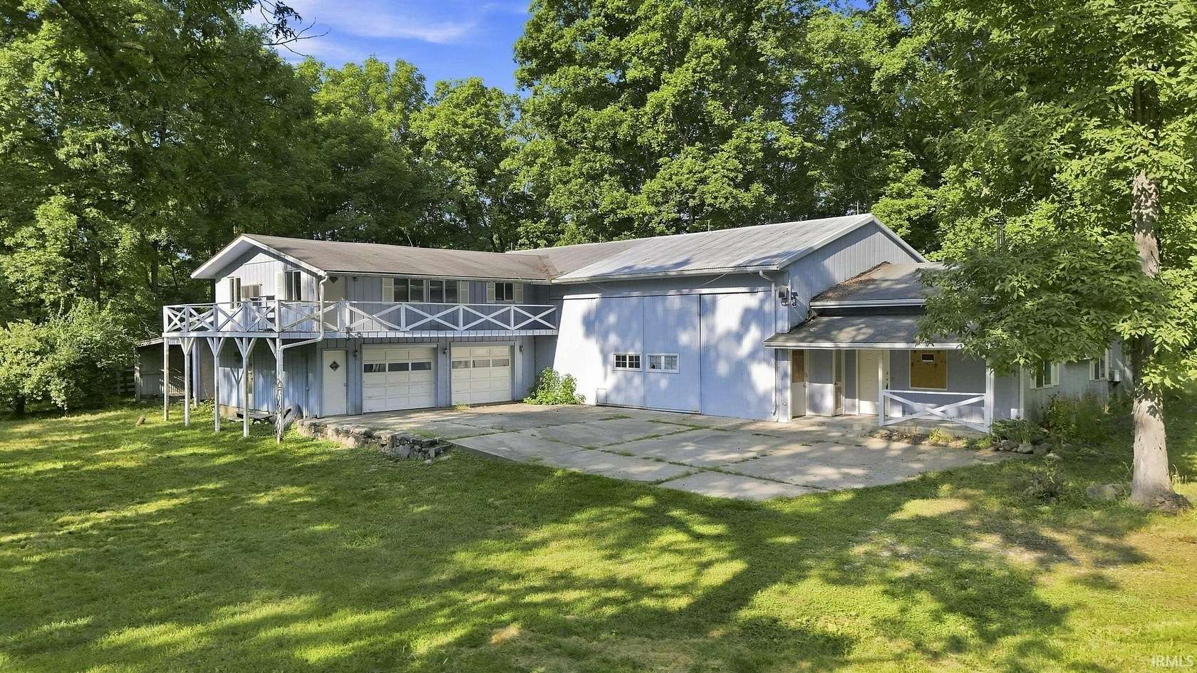 3 Acres of Land with Home for Sale in Columbia City, Indiana