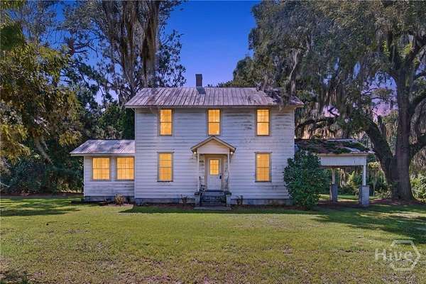 3.67 Acres of Land with Home for Sale in Savannah, Georgia