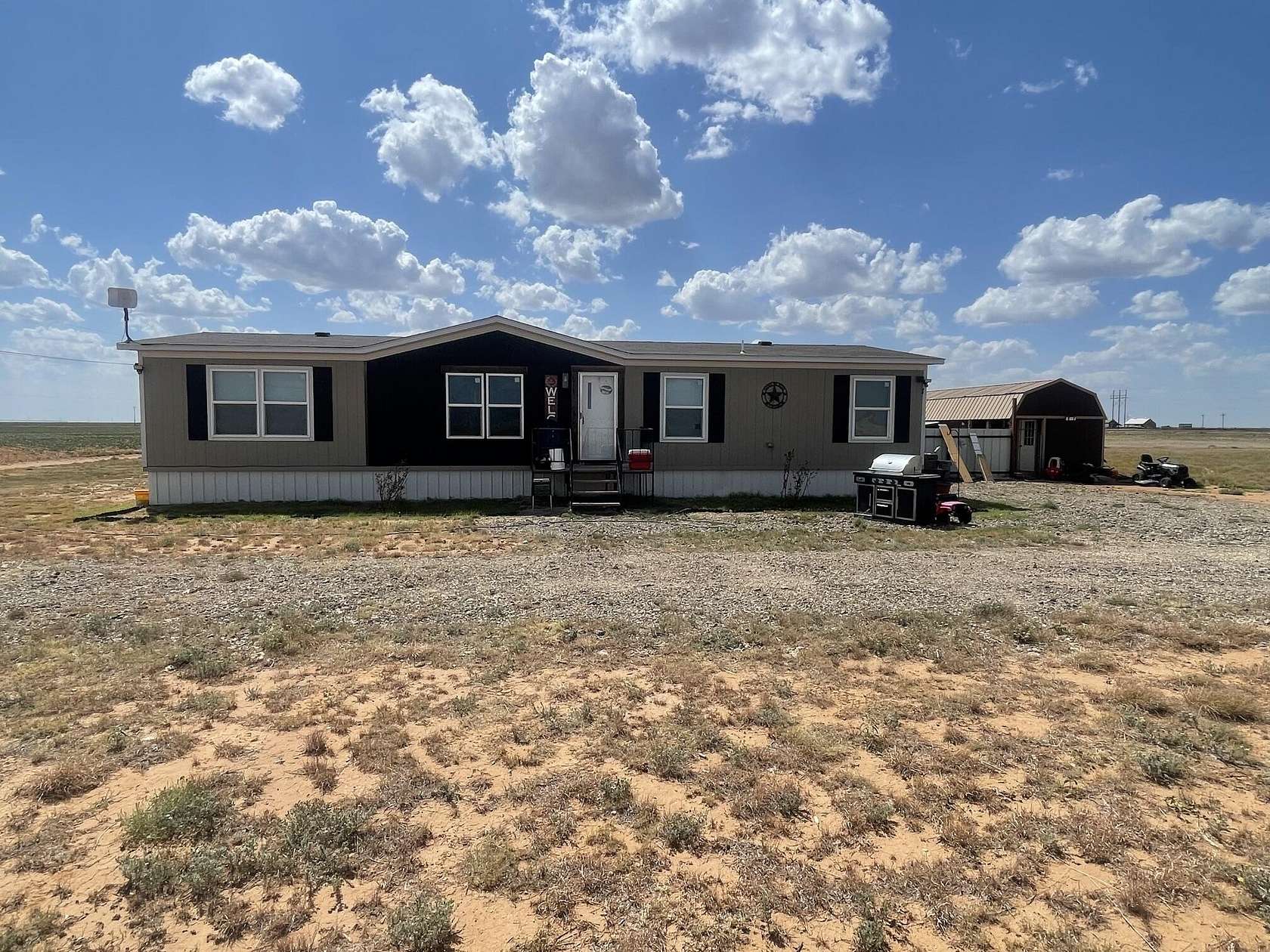 18.2 Acres of Land with Home for Sale in Ralls, Texas