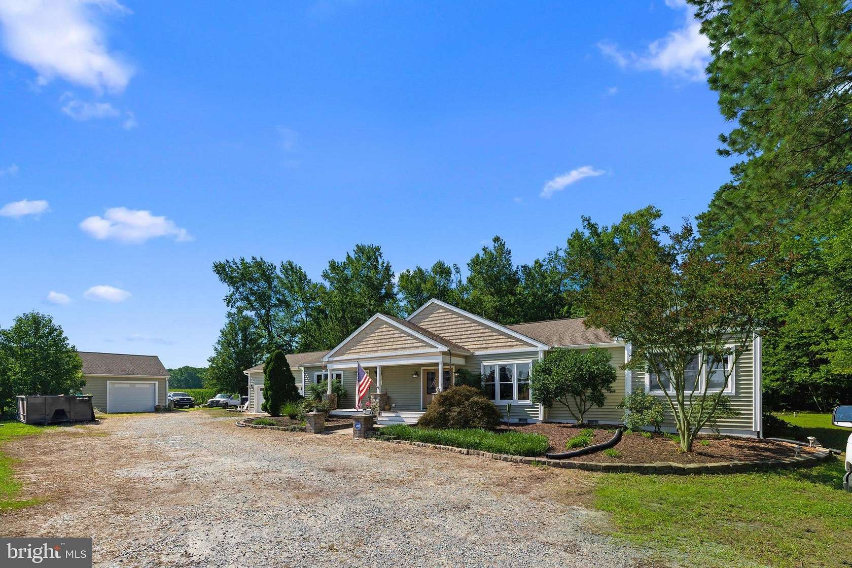 2.44 Acres of Land with Home for Sale in Frankford, Delaware