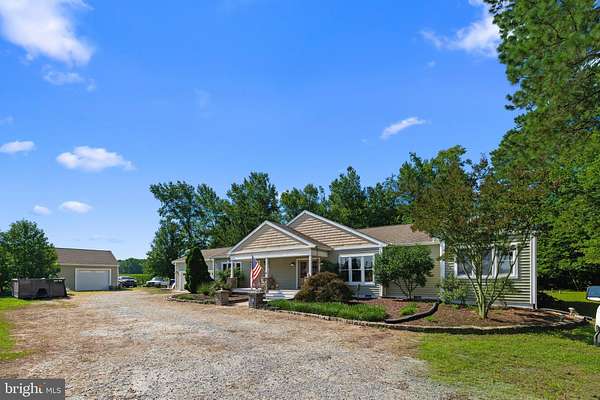 2.44 Acres of Land with Home for Sale in Frankford, Delaware