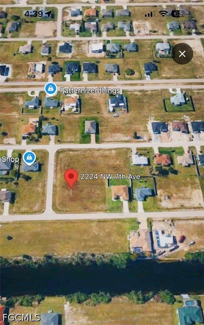 0.26 Acres of Residential Land for Sale in Cape Coral, Florida