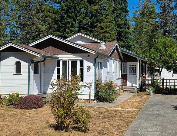 1.58 Acres of Land with Home for Sale in Little River, California