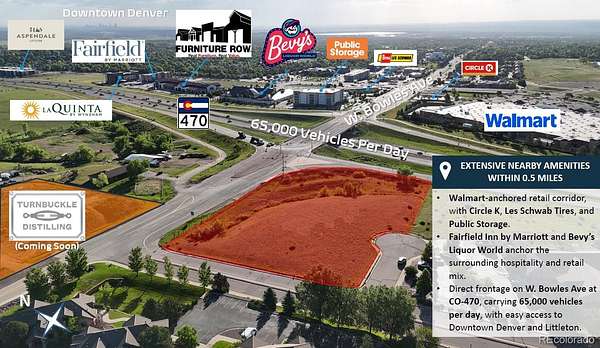 2.73 Acres of Commercial Land for Sale in Littleton, Colorado