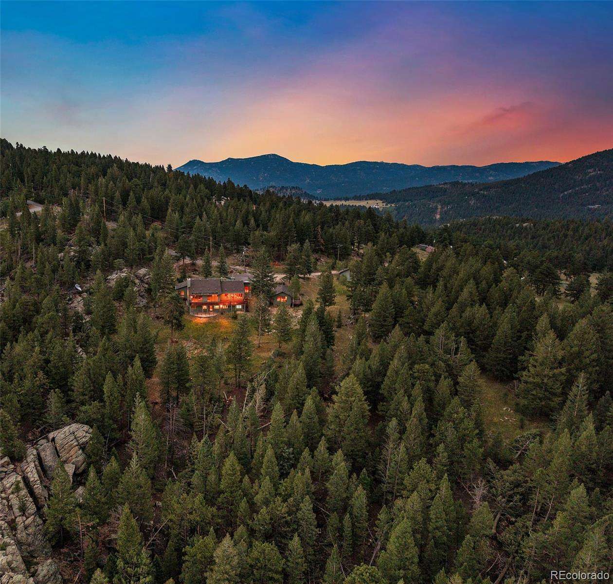 8.7 Acres of Improved Land for Sale in Evergreen, Colorado