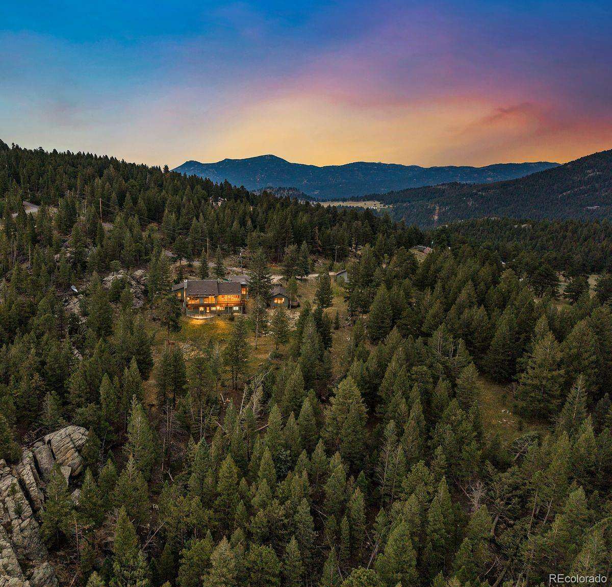 8.7 Acres of Improved Land for Sale in Evergreen, Colorado