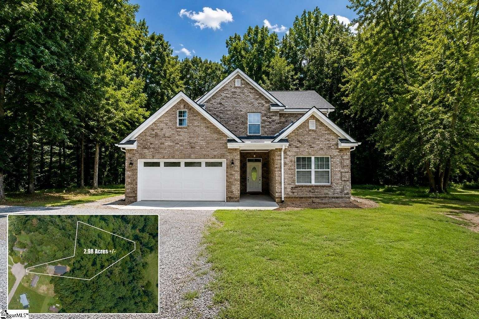 3 Acres of Land with Home for Sale in Liberty, South Carolina