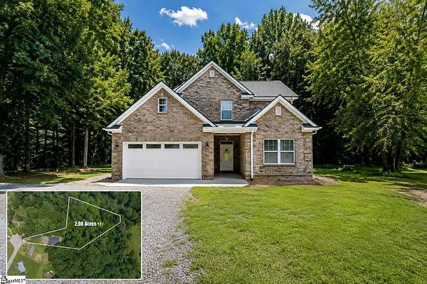 3 Acres of Land with Home for Sale in Liberty, South Carolina